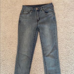 Light Wash Skinny Jeans